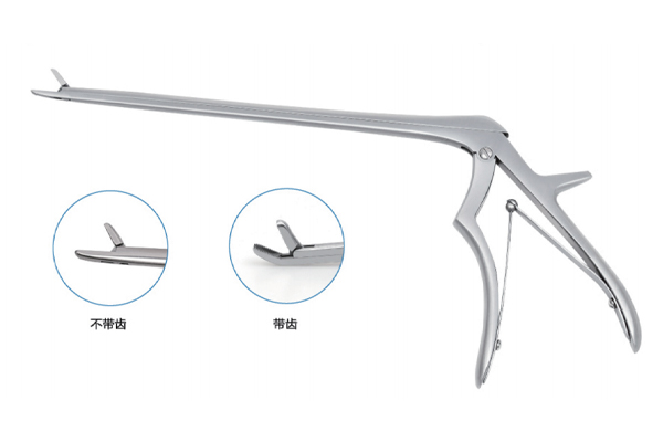 Handle type nucleus pulposus forceps