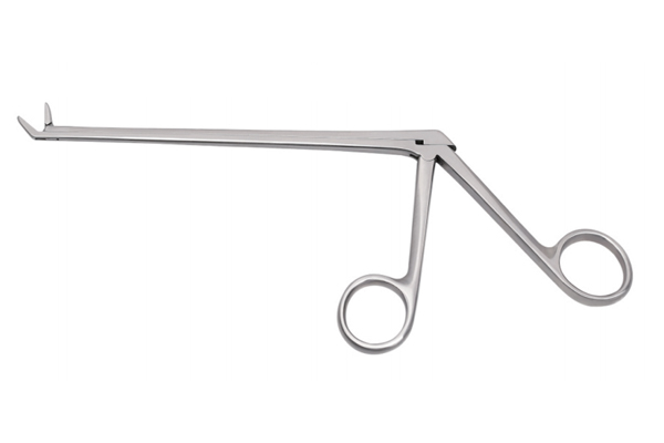 Finger ring nucleus pulposus forceps