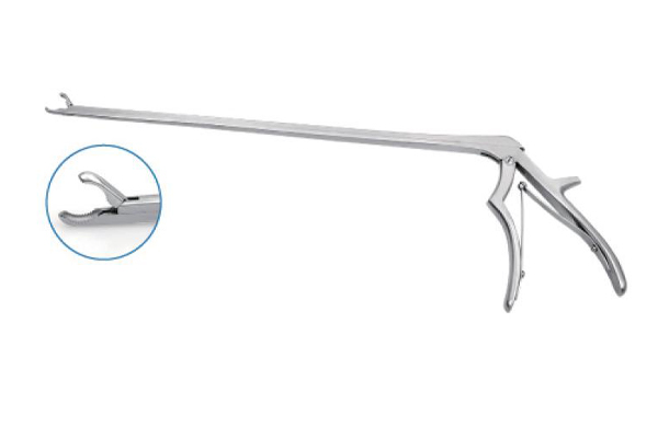 Handle type nucleus pulposus forceps