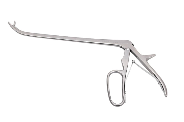 Finger ring nucleus pulposus forceps