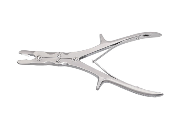 Double action bone rongeur