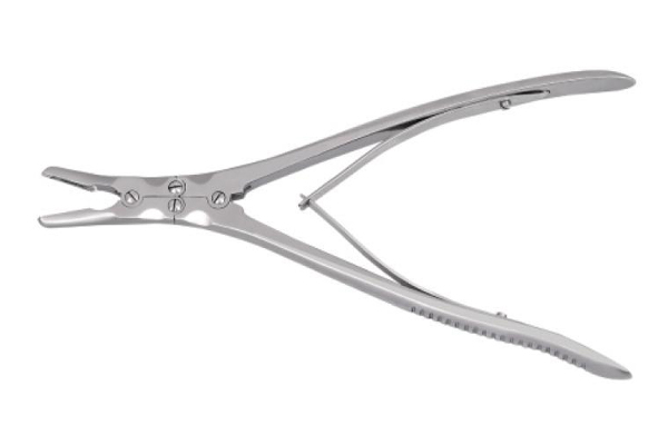 Double action bone rongeur